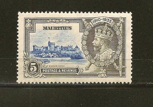 Mauritius 204 King George V Silver Jubilee MNH