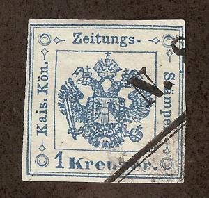 AUSTRIA SC# PR2 FINE U 1859