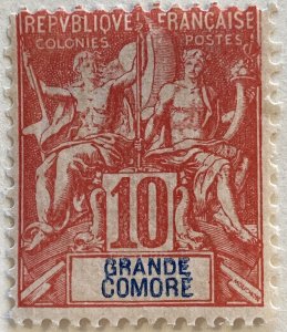 AlexStamps GRAND COMORO #6 F Used