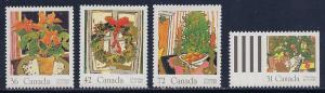 Canada Scott #'s 1148 - 1151 MNH