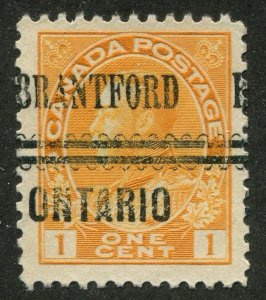 Canada Precancel BRANTFORD 1-105d
