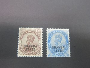 India Chamba 1922 Sc 45,48 MH