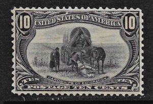 US 1898 Sc. #290 VF Disturbed Gum, possibly regummed, Cat. Val. $140.00.