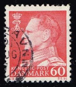 Denmark #439 King Frederik IX (non-fluor); used (0.25)