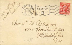 United States District of Columbia Washington, D.C. Station B 1904 American F...