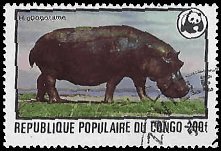 CONGO, PEOPLE'S REPUBLIC   #457 USED (2)