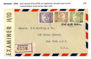 Barbados 1944 Cover