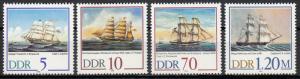 East Germany - 1988 Mariner's paintings Sc# 2703/2706 - MNH (424)