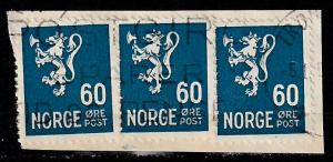 #234 Norway Used on paper