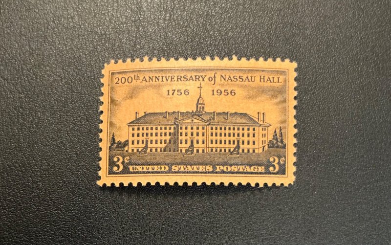 SCOTT #1083 3C NASSAU HALL-PRINCETON 200TH ANNIVERSARY