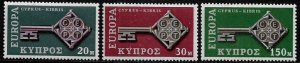 Cyprus #314-6 MNH Set - Europa - Keys