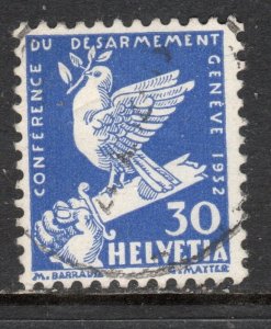 Switzerland  Scott#  213   single used