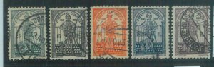88170 -  PORTUGAL - Collectable STAMP - Yvert  553/58  USED - RELIGION