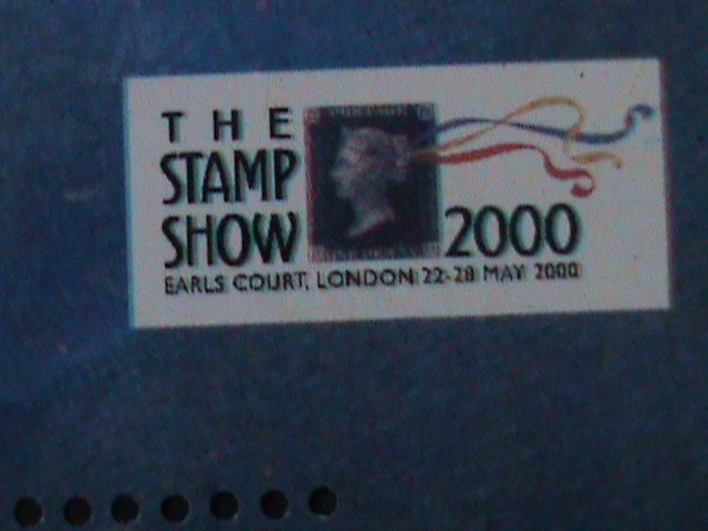 INDONESIA-SC#1902-STAMP SHOW-LONDON'2000--MNH S/S -VF-HARD TO FIND-LAST ONE