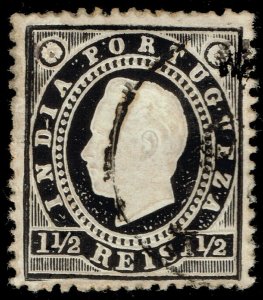 Portuguese India #174 King Luiz; Used