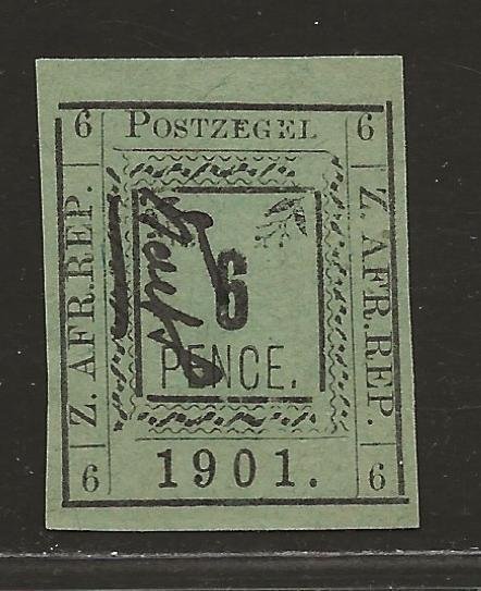 TRANSVAAL SC# 187   VF/MNG