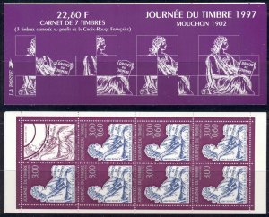 France 1997 Stamp day booklet MUH