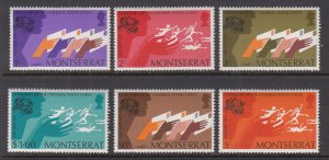 Montserrat 306-311 UPU MNH VF