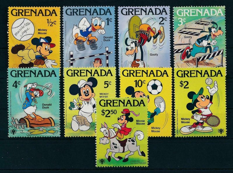 [22498] Grenada 1979 Disney Characters MNH