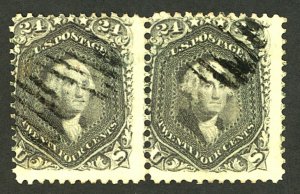 U.S. #78b USED PAIR