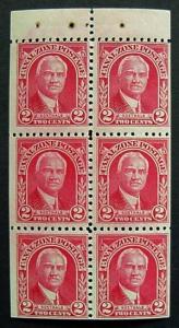 Canal Zone, Scott 106a, MNH, Booklet pane of 6