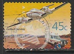 2001 Australia - Sc 1971 - used VF - 1 single - Outback Services