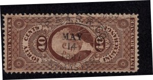 U.S. - R53c - P. & A.R.R. Co - 5/14/1867 cancel