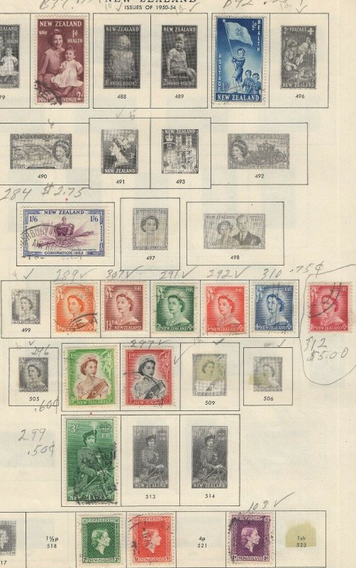 New Zealand Lot Of 100  Singles. Mixed Condition.    #02 NEWZLot100