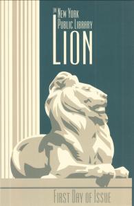 US 3447 New York Public Library Lion Ceremony Program FD