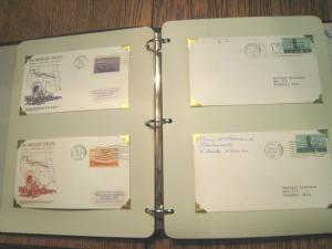 THE OREGON TRAIL - 2000 MILE RE-ENACTMENT - STOP COVERS & TRUMAN SIGNATURES (ds)