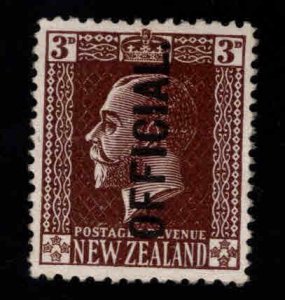 New Zealand Scott o46 Official overprint, mint no gum typo, XF ctr