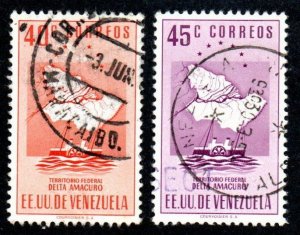 Venezuela 552-553 Used