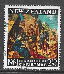 New Zealand 355: 2.5d Adoration Of The Magi, used, F-VF