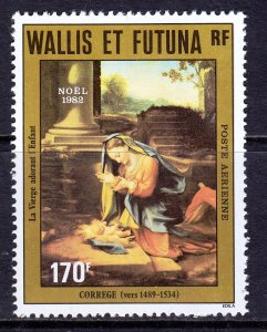 Wallis & Futuna 1982 Adoration of the Virgin Mint MNH SC C118