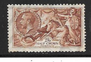 GB #173  2sh6p  George V drk brown  (U) CV $180.00