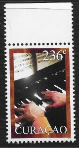 Curacao #24 236c Musical Instruments - Piano ~ MNH