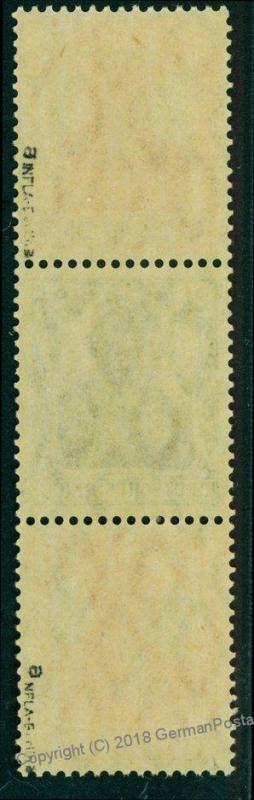 Germany Empire Germania Mi S14a MNH Expertized Zusammendruck ZSD Se-Tenant 75002