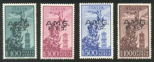 TRIESTE #C13-16 Mint NH - 1948 Overprint Set