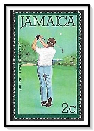 Jamaica #466 Golfing MNH