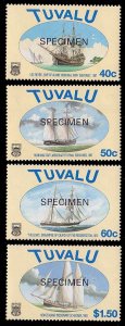 Tuvalu 768 - 771 Specimens MNH