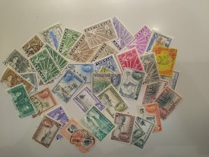 selection Nyasaland 1934-53 (42) GT: CV $109