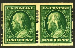 U.S. #383 MINT PAIR NG