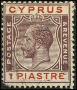 Cyprus SC# 77 George V 1pa Used SCV $5.00