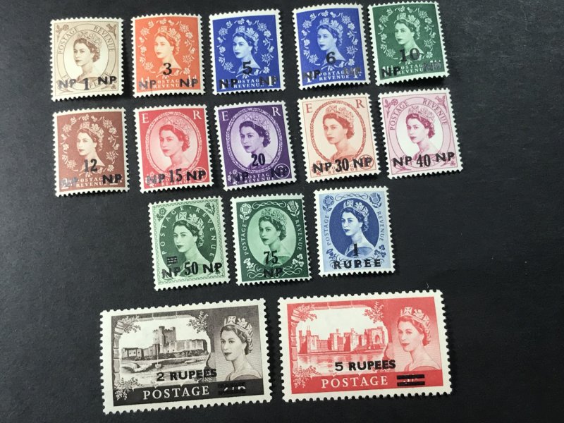 MUSCAT/OMAN # 79-93-MINT NEVER/HINGED-----COMPLETE SET------1960-61