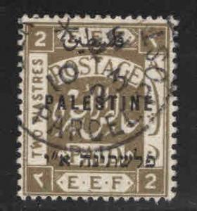 Palestine Scott 43 Used stamp perf 15x14