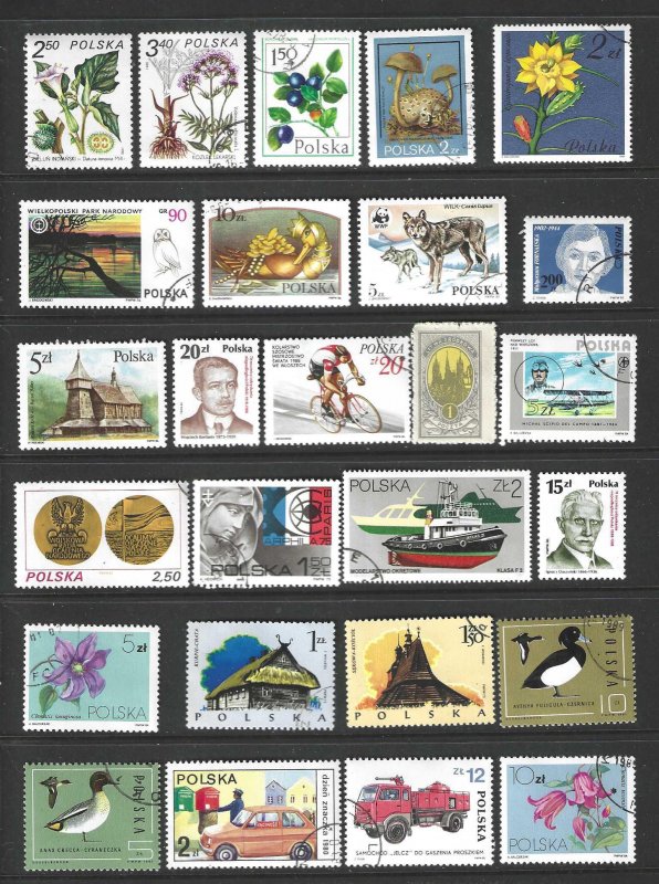 Poland 125 plus different Used