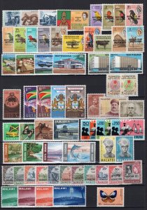 British Colonies 1960's-1970's Collection of Sets With Better All MNH CV$225