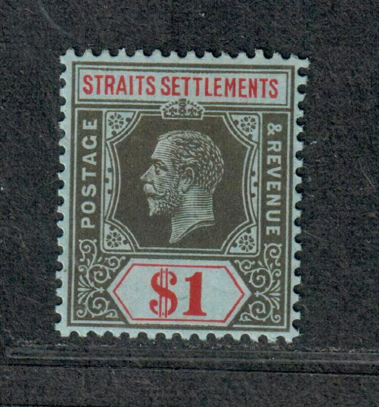 Straits Settlements Sc#165 M/VLH/VF, Die 1, Cv. $21