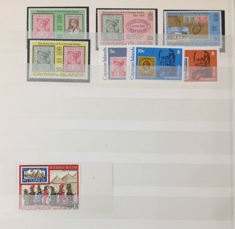 World Stamp on Stamp M&U Collection (Apx 350) GM2278