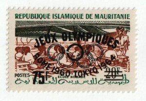 Mauritania     127     MNH OG w/ Olympic Overprint